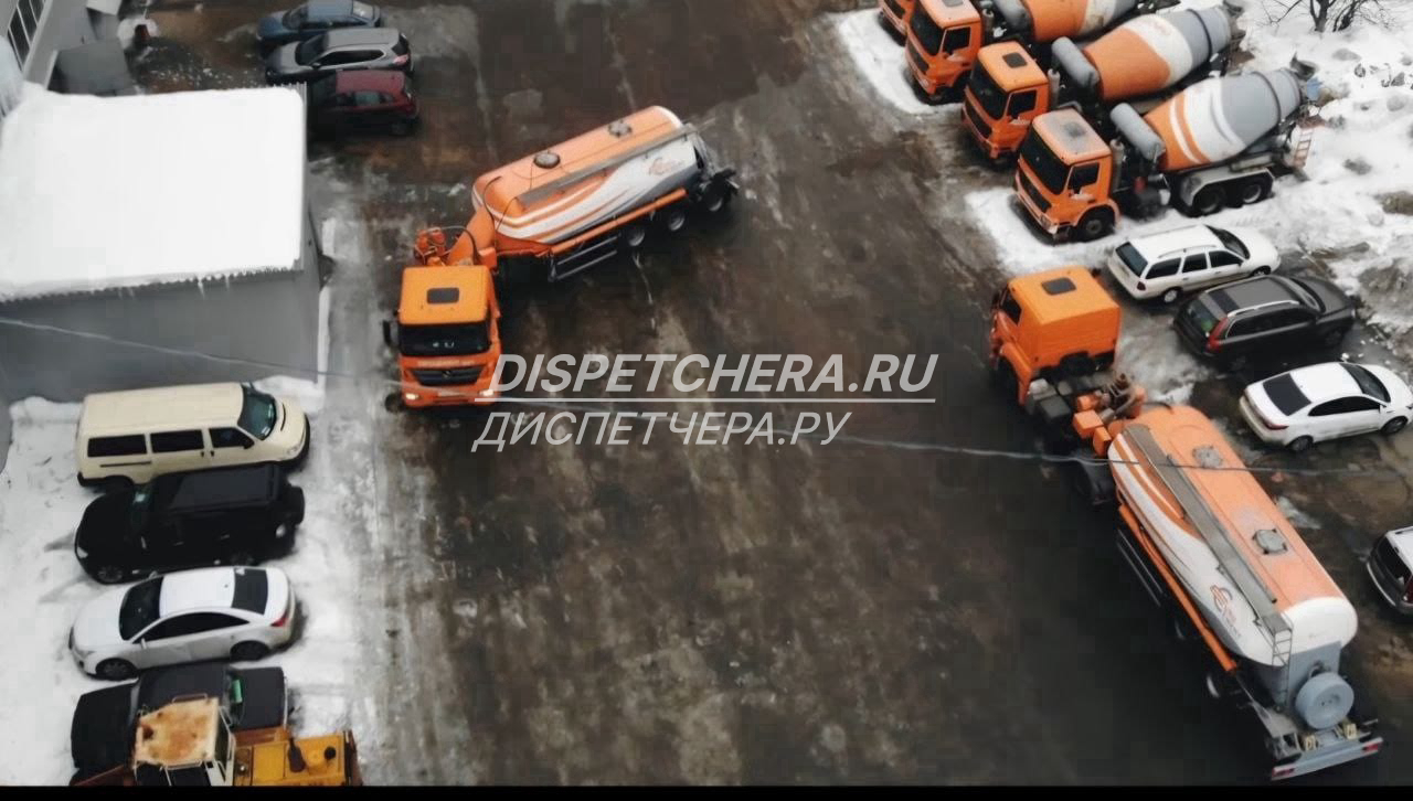 Цементовоз без посредников по Некрасовке, Хабаровскому краю
