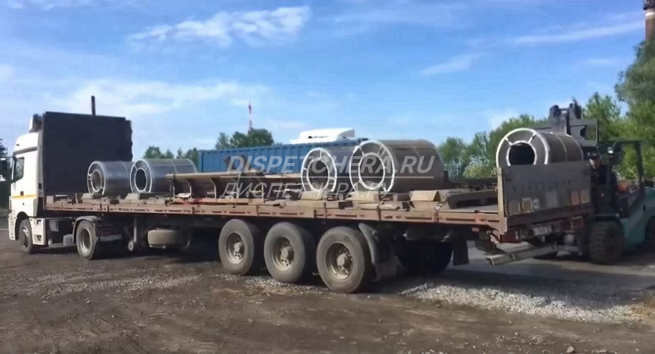 Шаланда бортовая с подачей по Петропавловскае, Краснодарскому краю