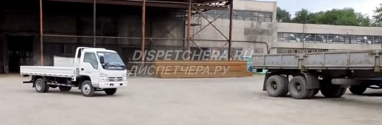 Шаланда бортовая с подачей по Солнечныю, Хабаровскому краю