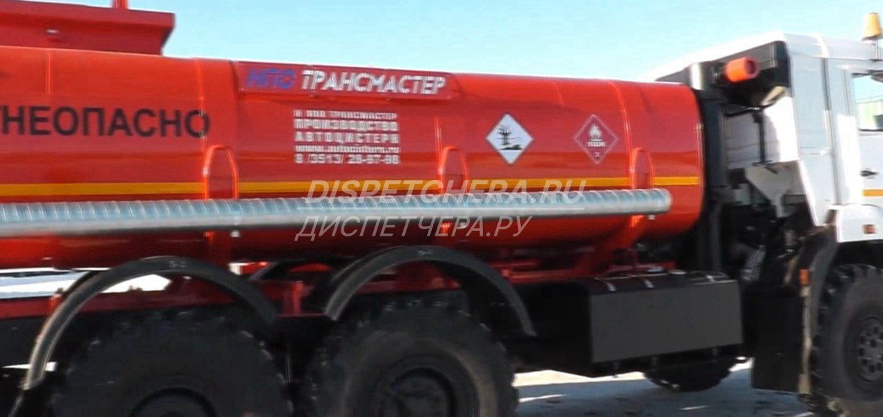 Бензовоз с подачей по Янисъярви, Карелии