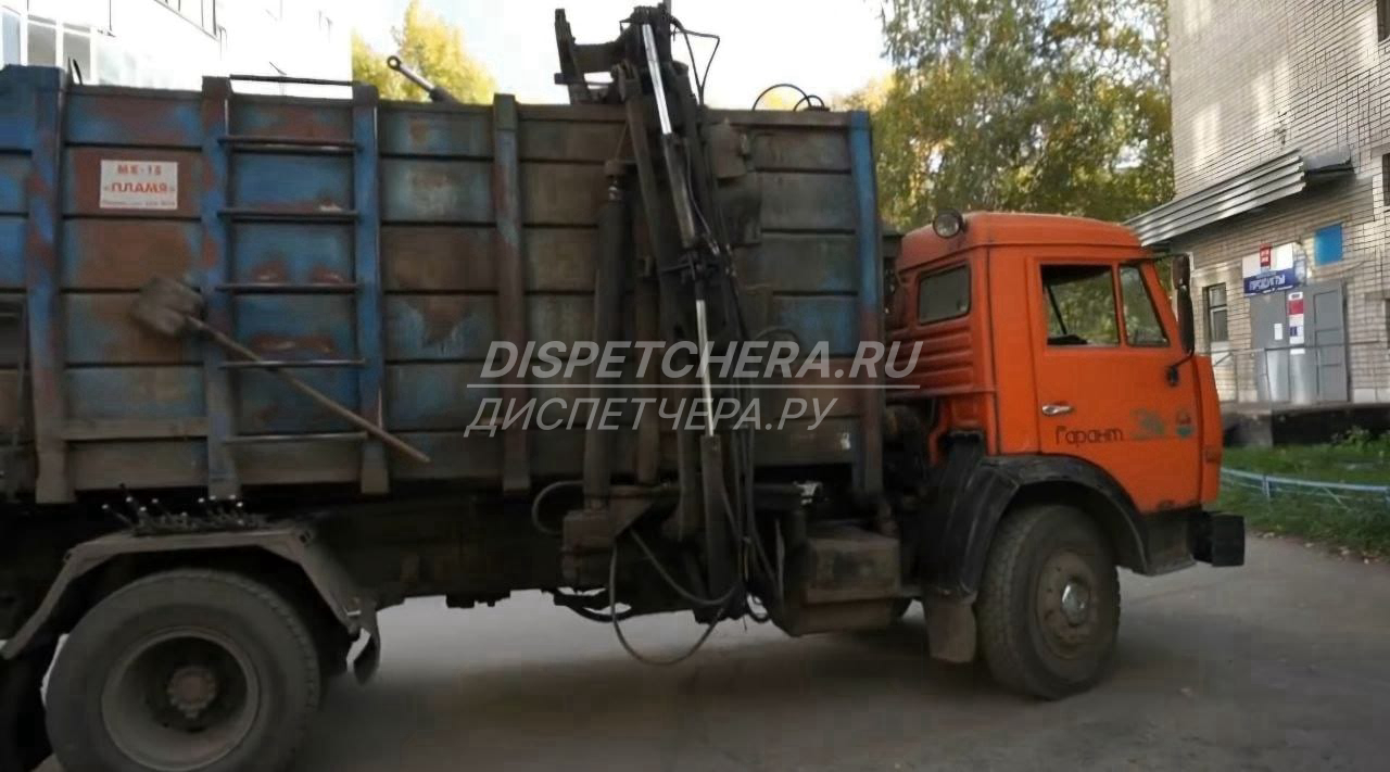 Мусоровоз Челябинскае