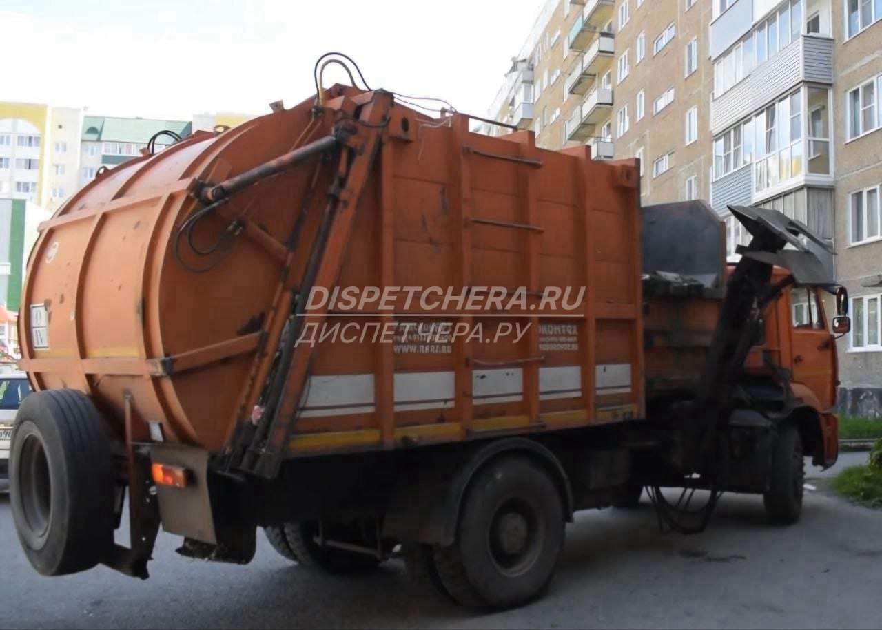 Мусоровоз без выходных по Красномайскому, Тверской области
