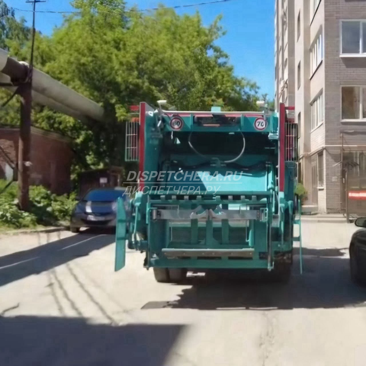 Мусоровоз Челябинскае, быстро Челябинскае, быстро