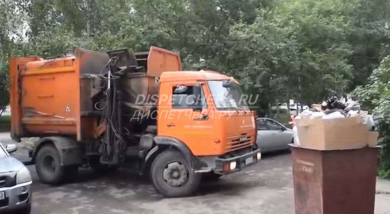 Мусоровоз без посредников по Боровихе, Алтайскому краю
