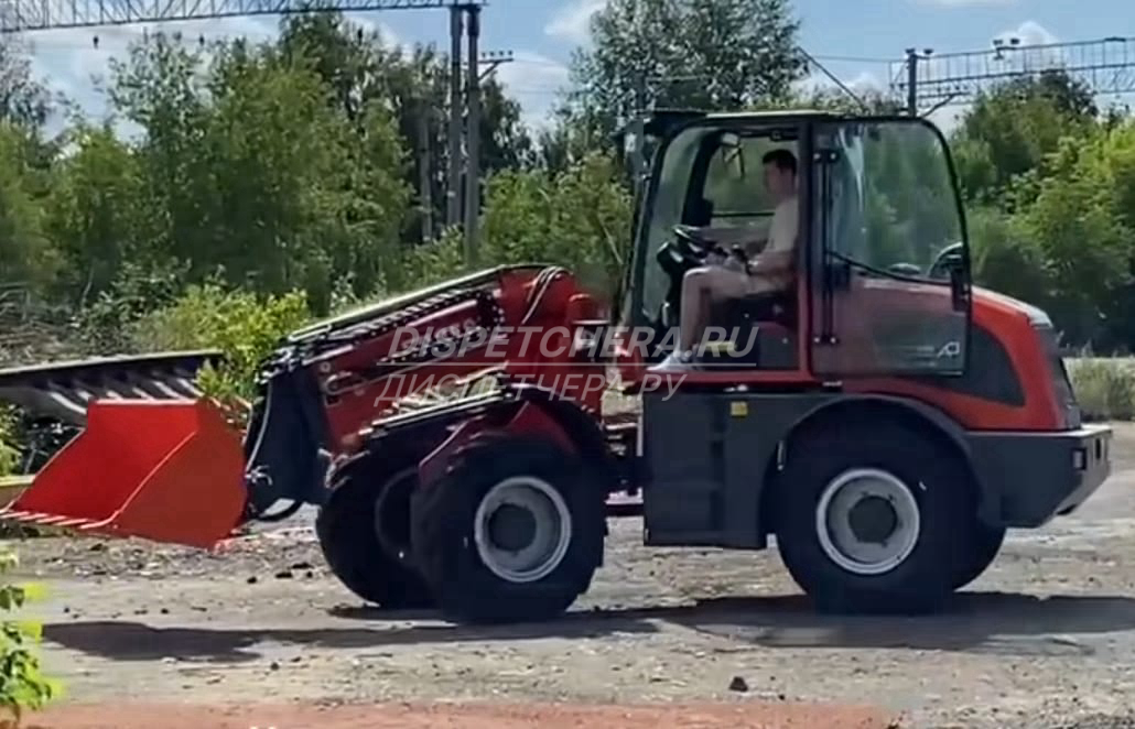 Транспортировка погрузчика без посредников по Биракану, Еврейская АО