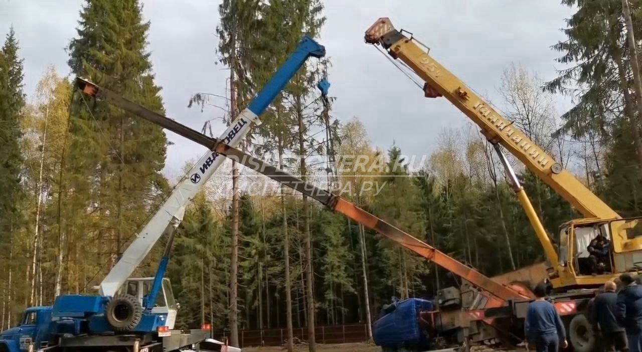 Заказать транспорт для перевозки башенного крана Кабардино-Балкарии