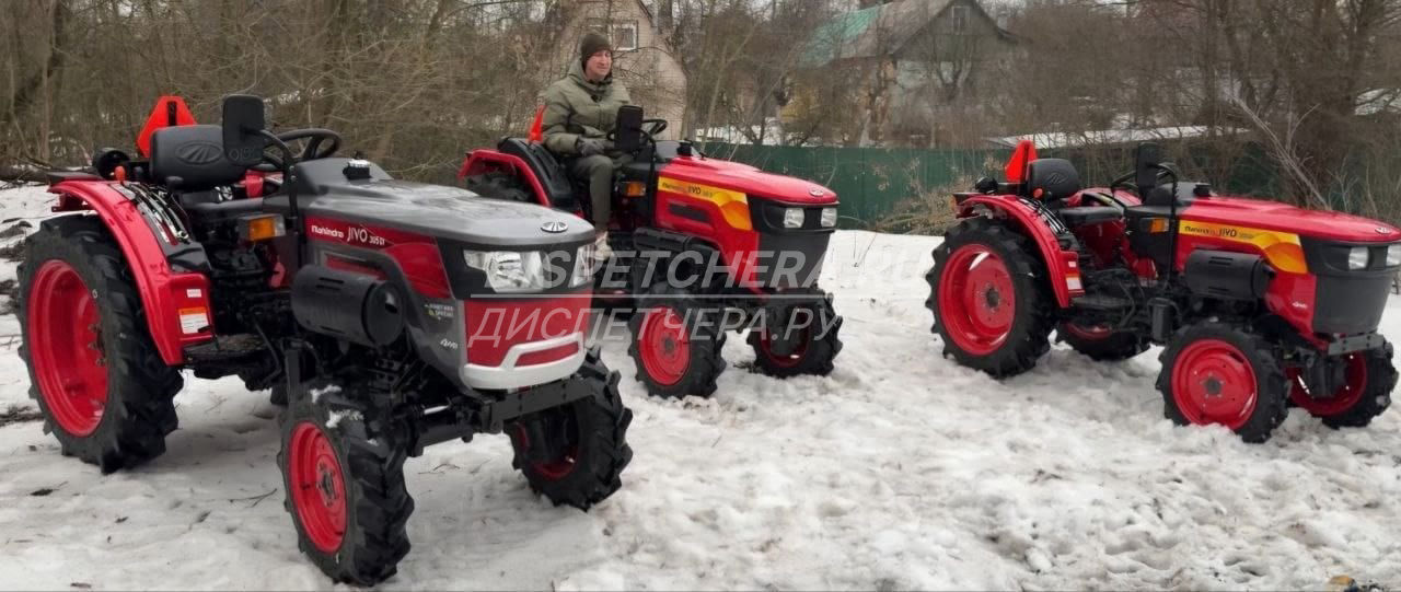 Транспортировка трактора по Каргаполье, Курганской области