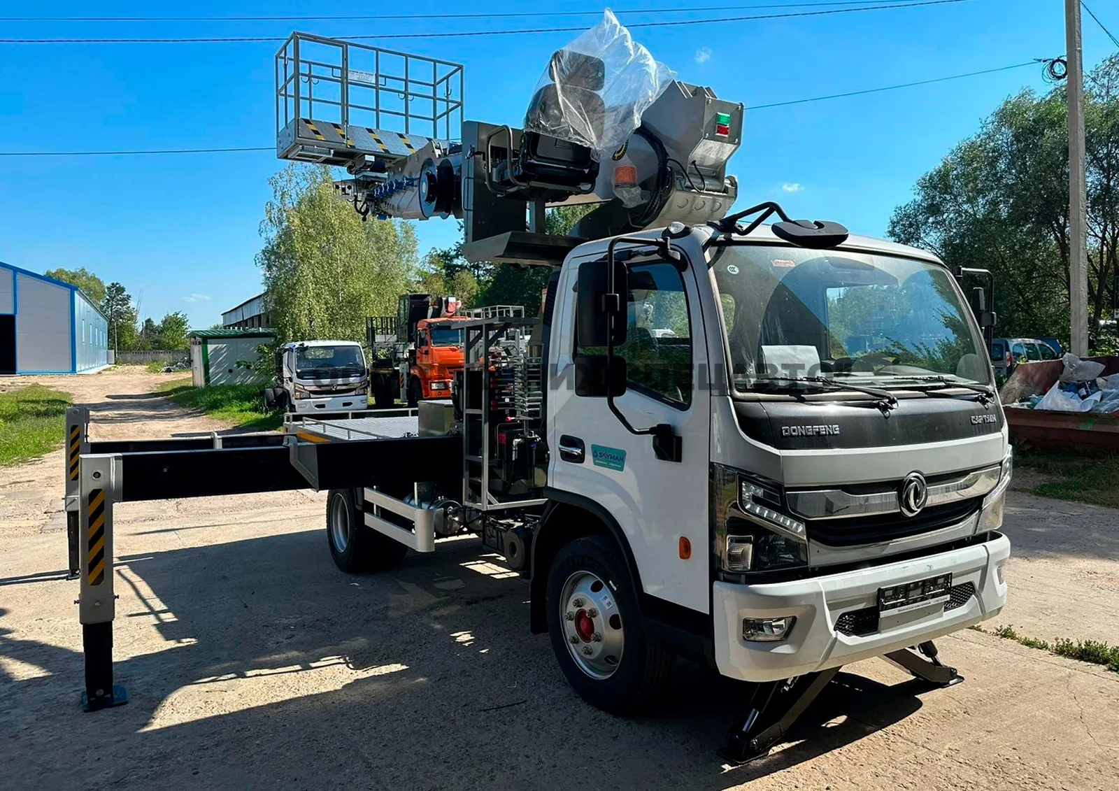 Автовышка Hyundai E-mighty Hansin HS 2570 по России