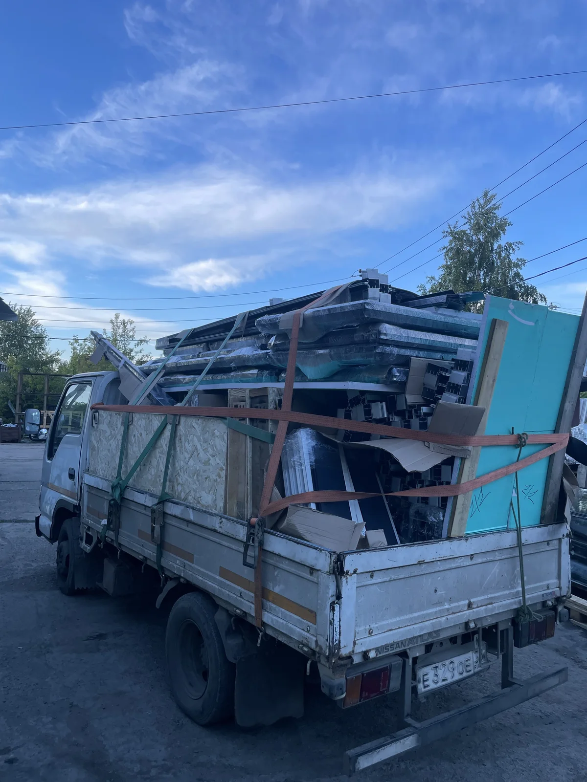 Оформим перевозку тентованного прицепа Чечне