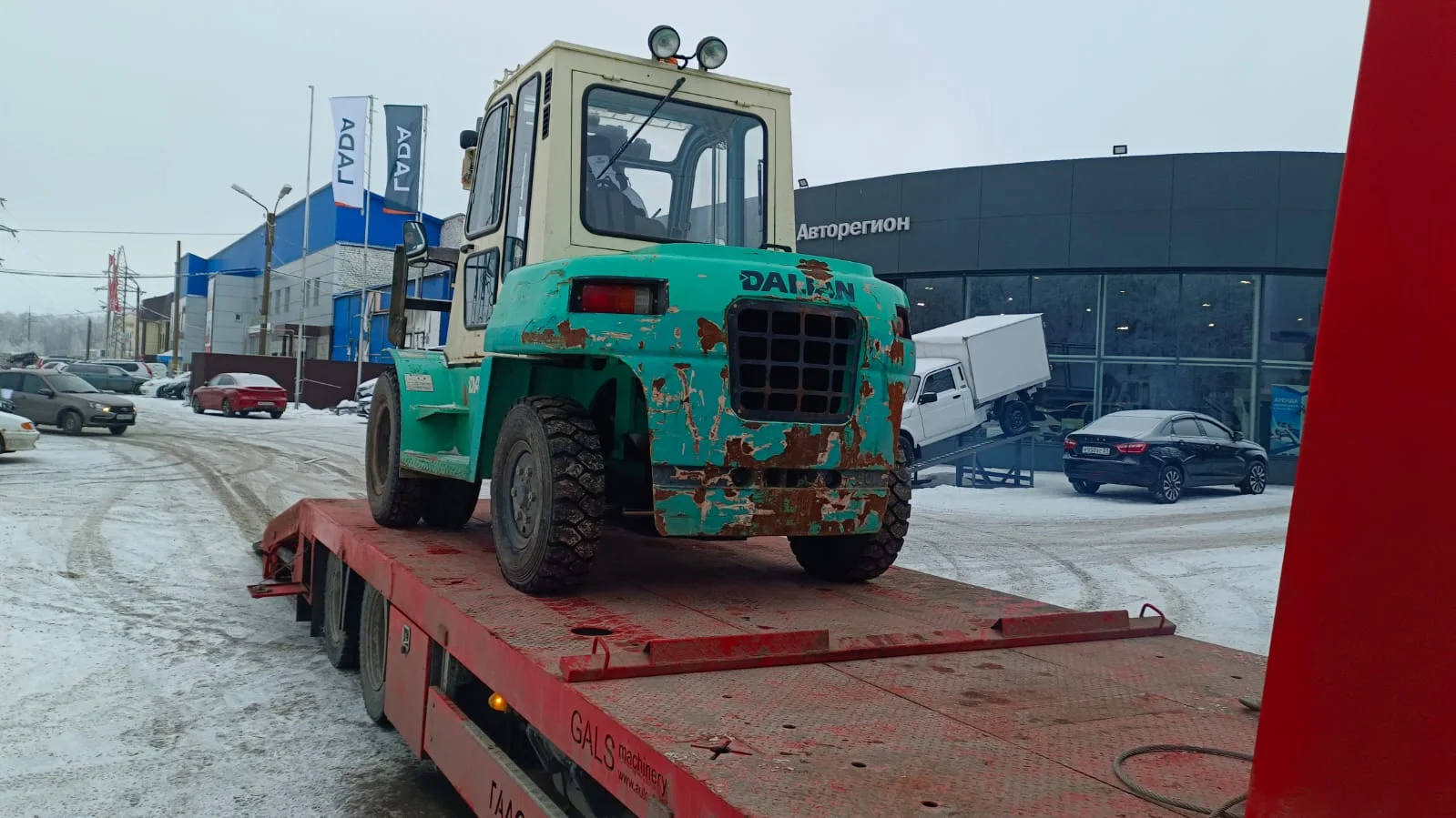 Привезти погрузчик Башкортостану