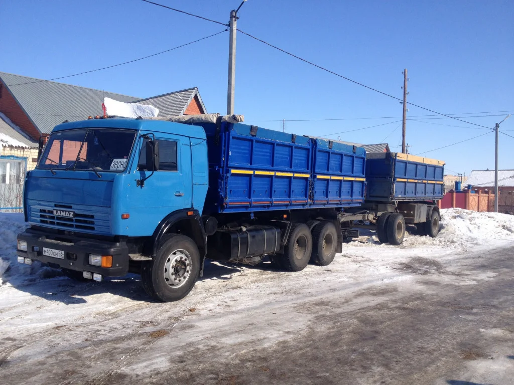 Камаз открытый с прицепом для грузовых перевозок. из Избербаша