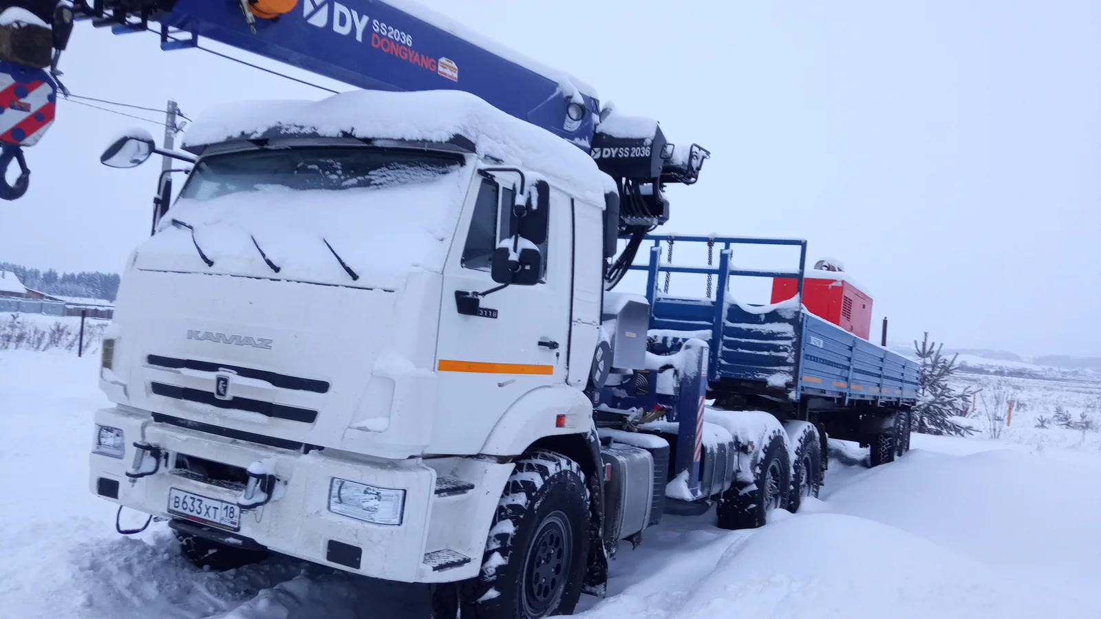 Перевозка прицепов из Альметьевска по Татарстану, без посредников