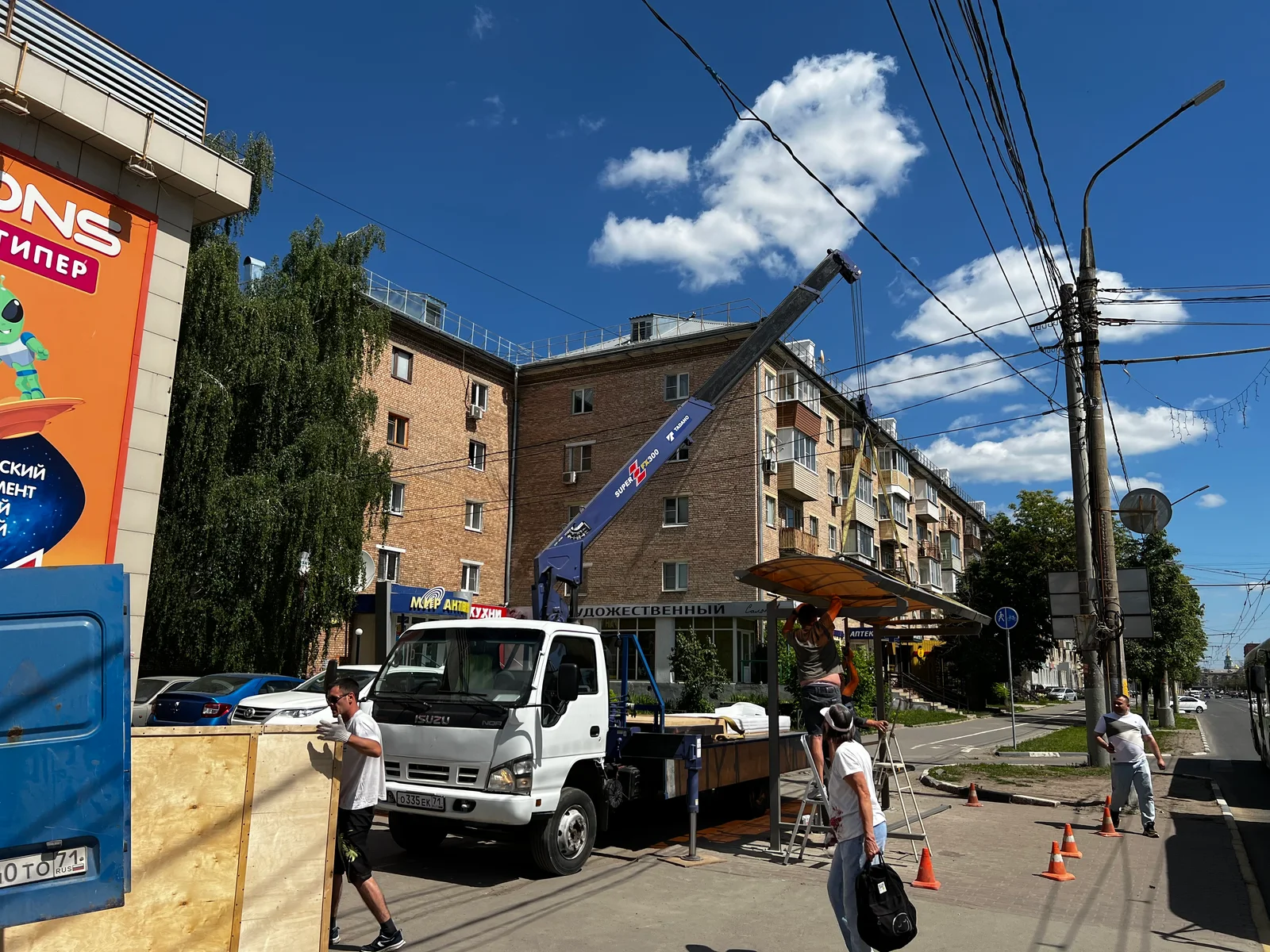 Перевозим погрузчик вилочный Бурятии