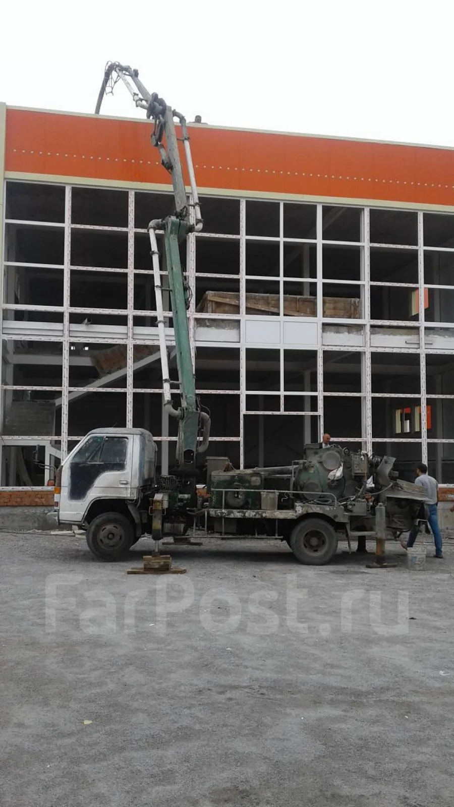 Услуги мини бетононасоса 15м по Хабаровску, Хабаровску