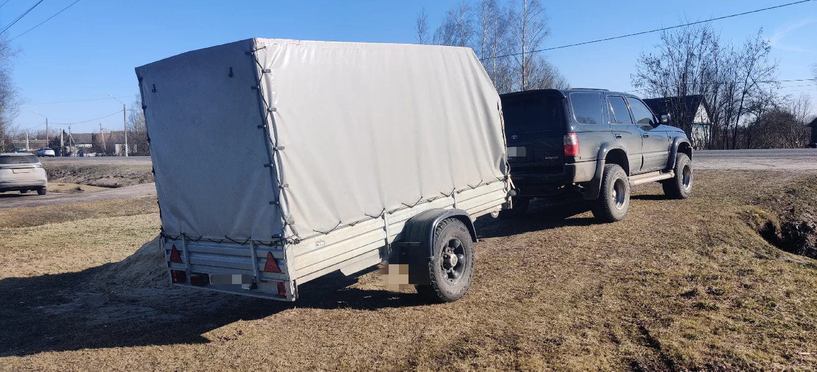 Перевозка легковым прицепом по России