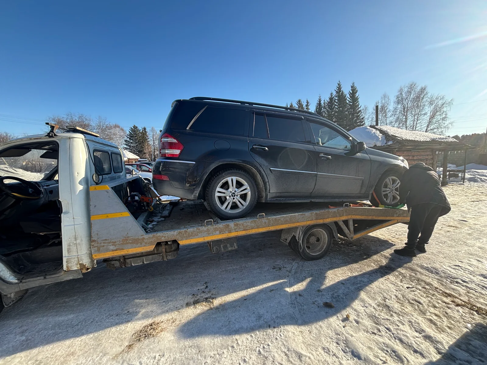 Перевозка прицепов с подачей по Вешкайме, Ульяновской области