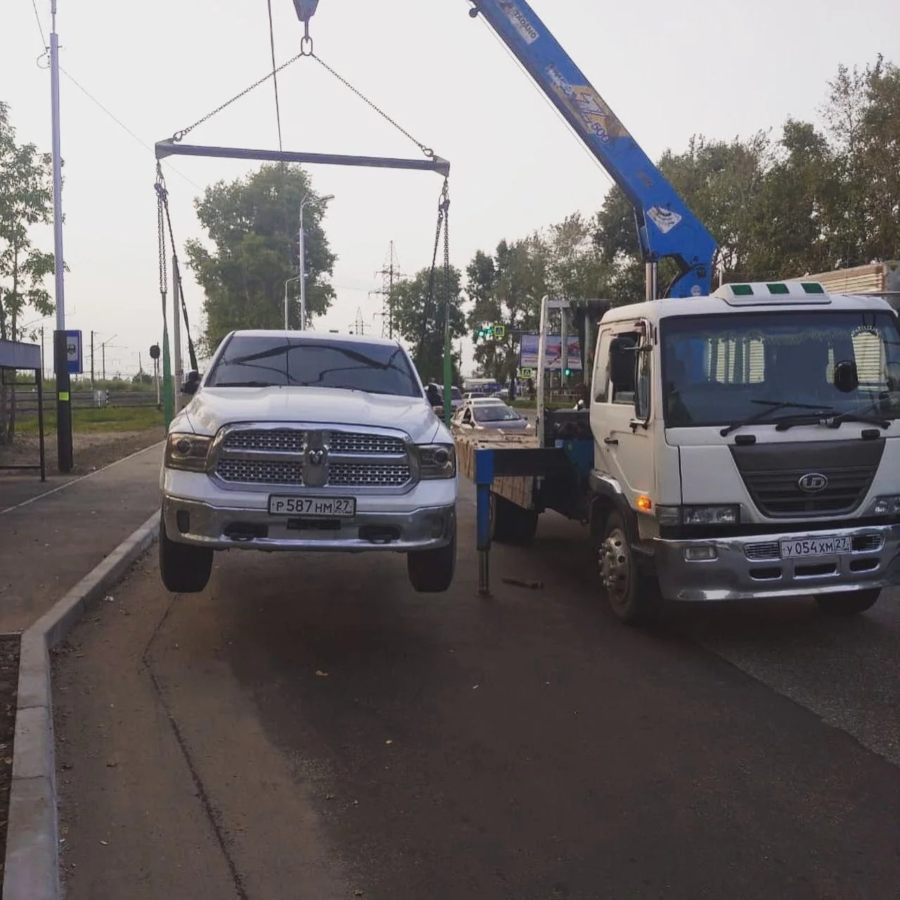 Перевозка прицепов Челябинскае