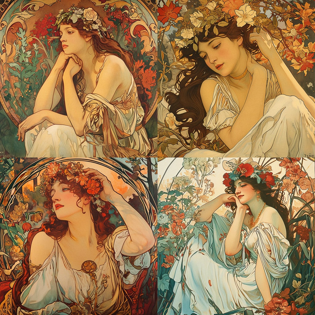 Стиль - Alphonse Mucha