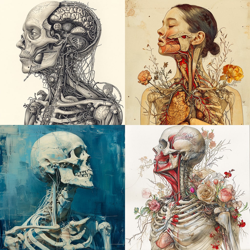 Стиль - Anatomical illustration