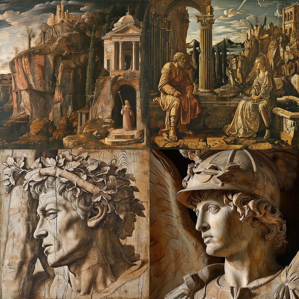 Стиль - Andrea Mantegna