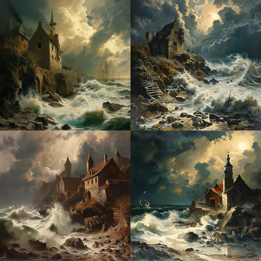 Стиль - Andreas Achenbach