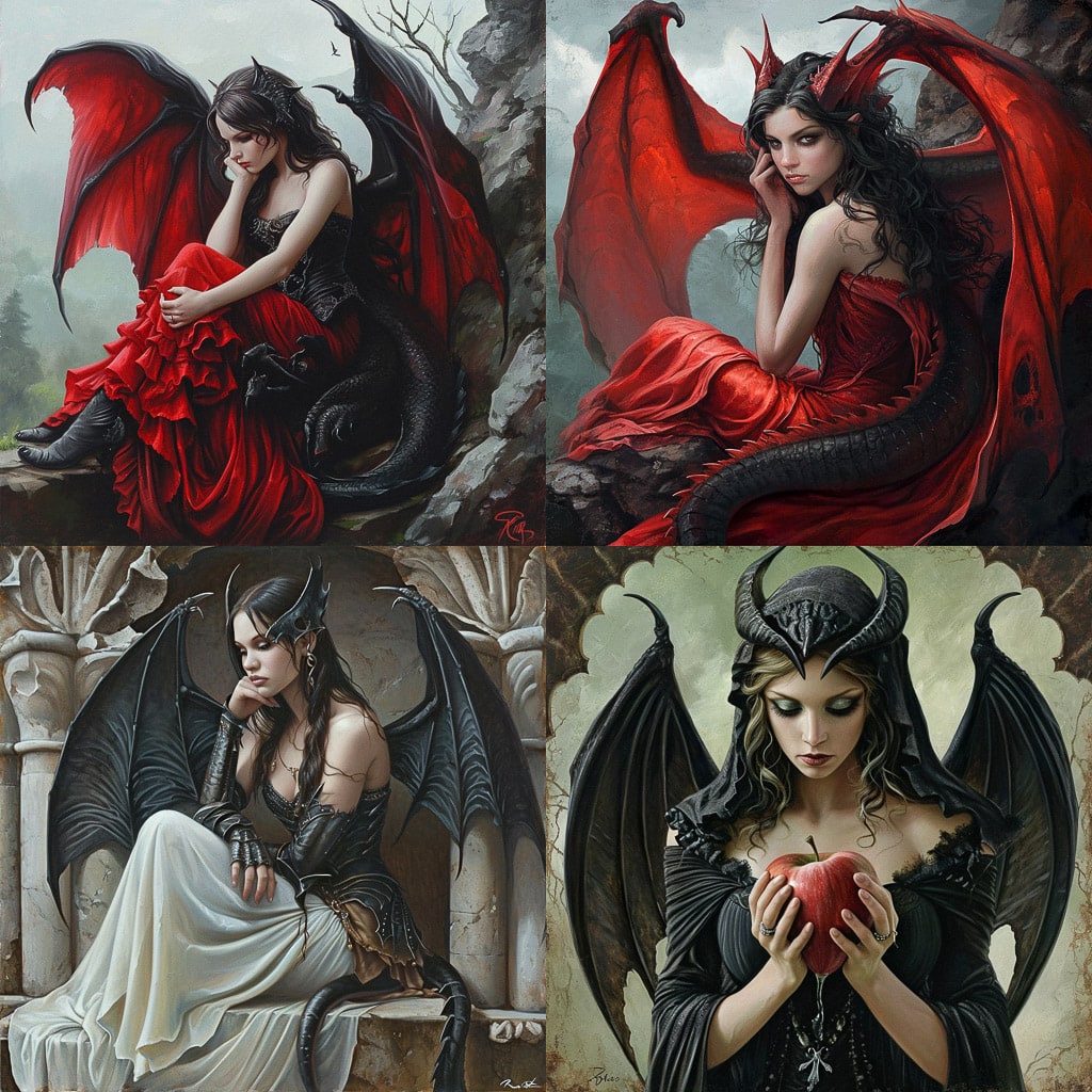 Стиль - Anne Stokes