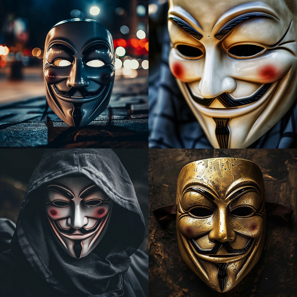 Стиль - Anonymous mask
