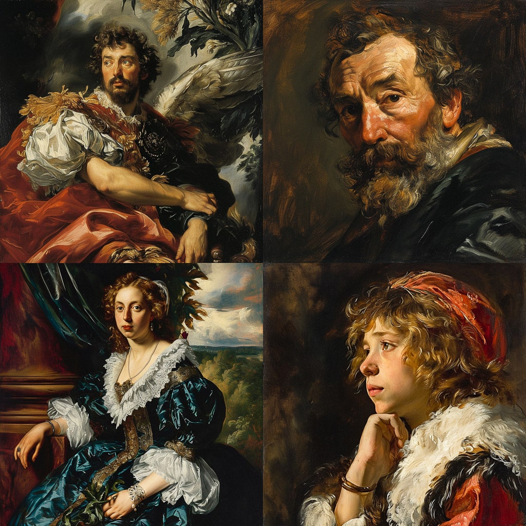 Стиль - Anthony van Dyck