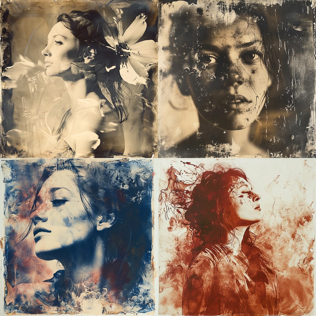 Стиль - Anthotype print