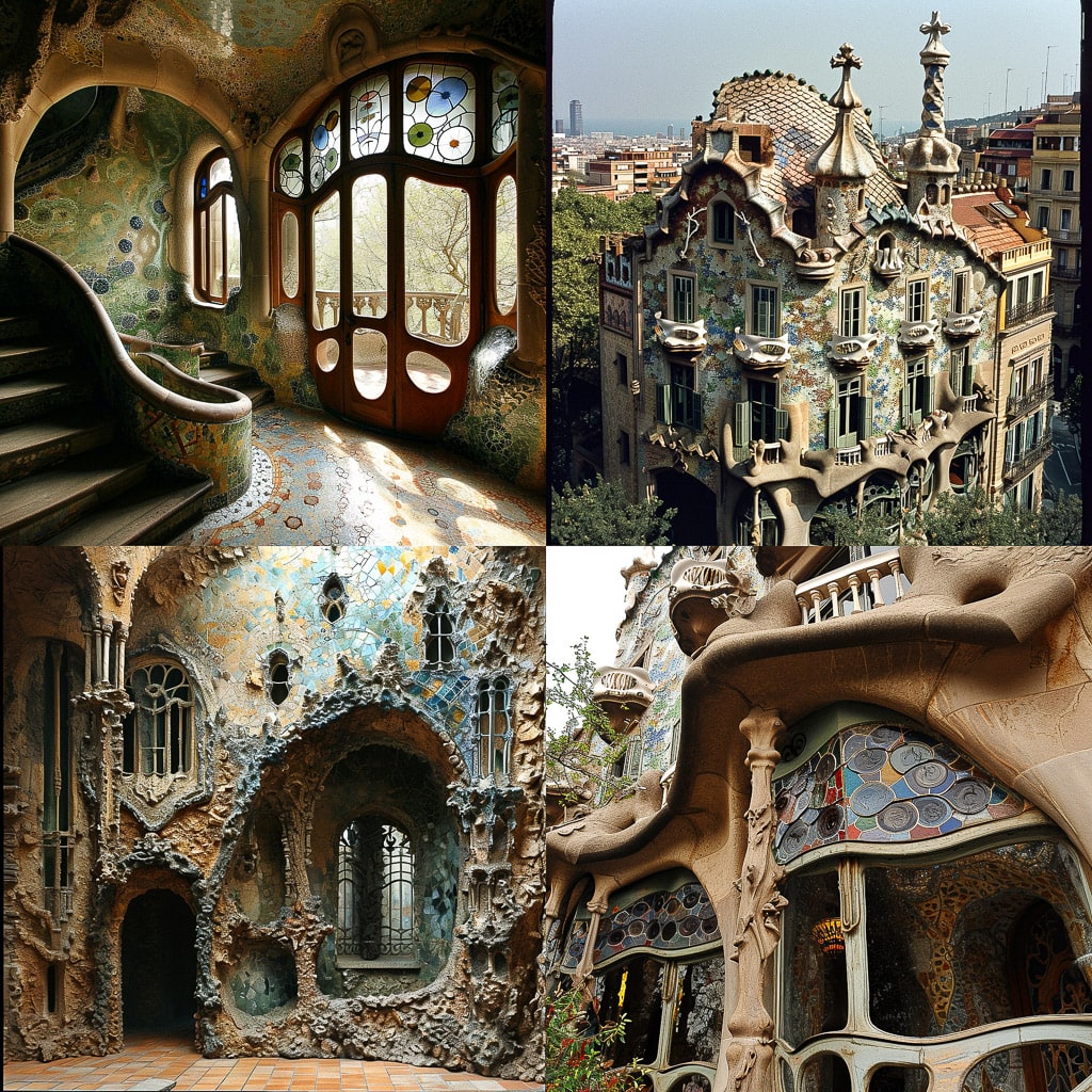 Стиль - Antoni Gaudi