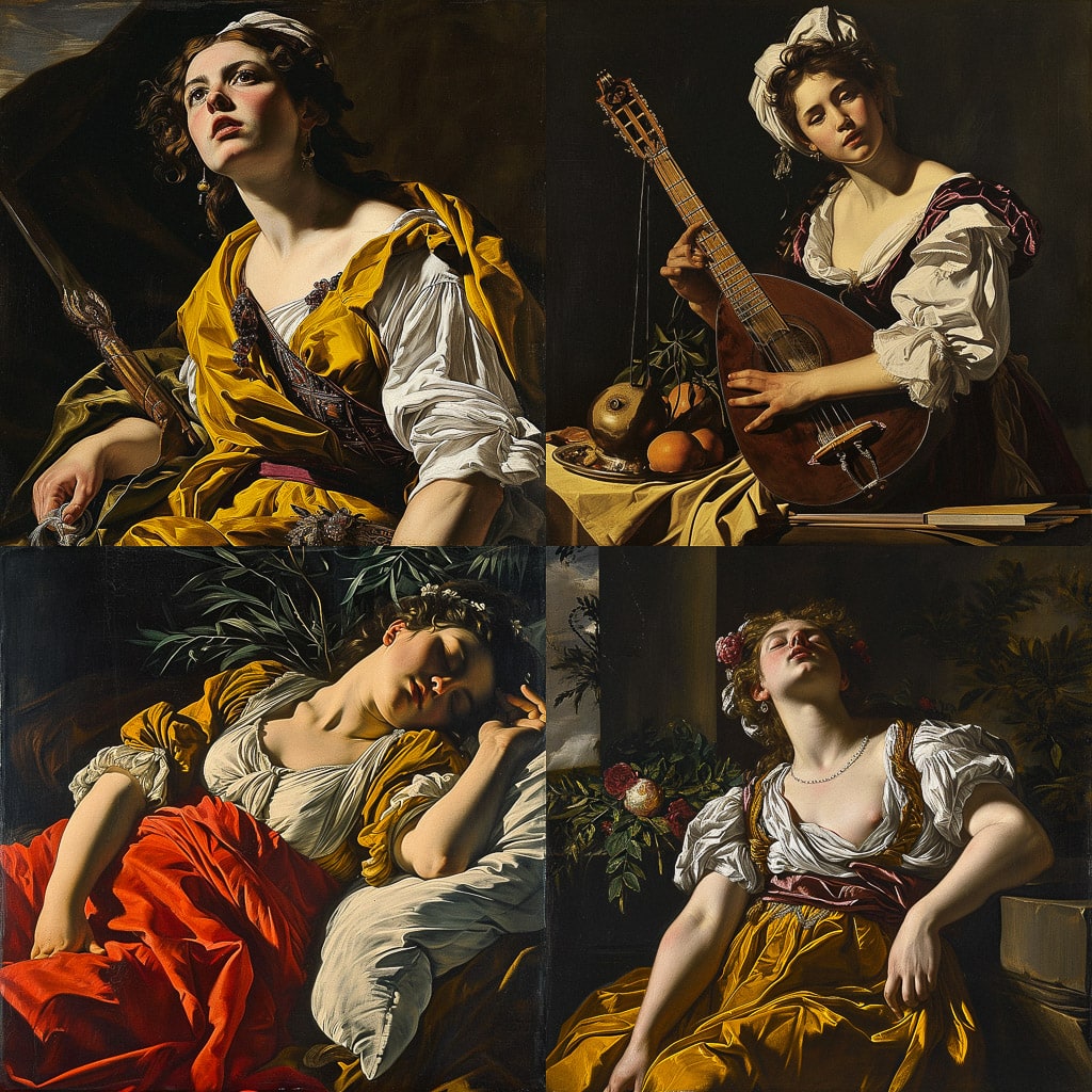 Стиль - Artemisia Gentileschi