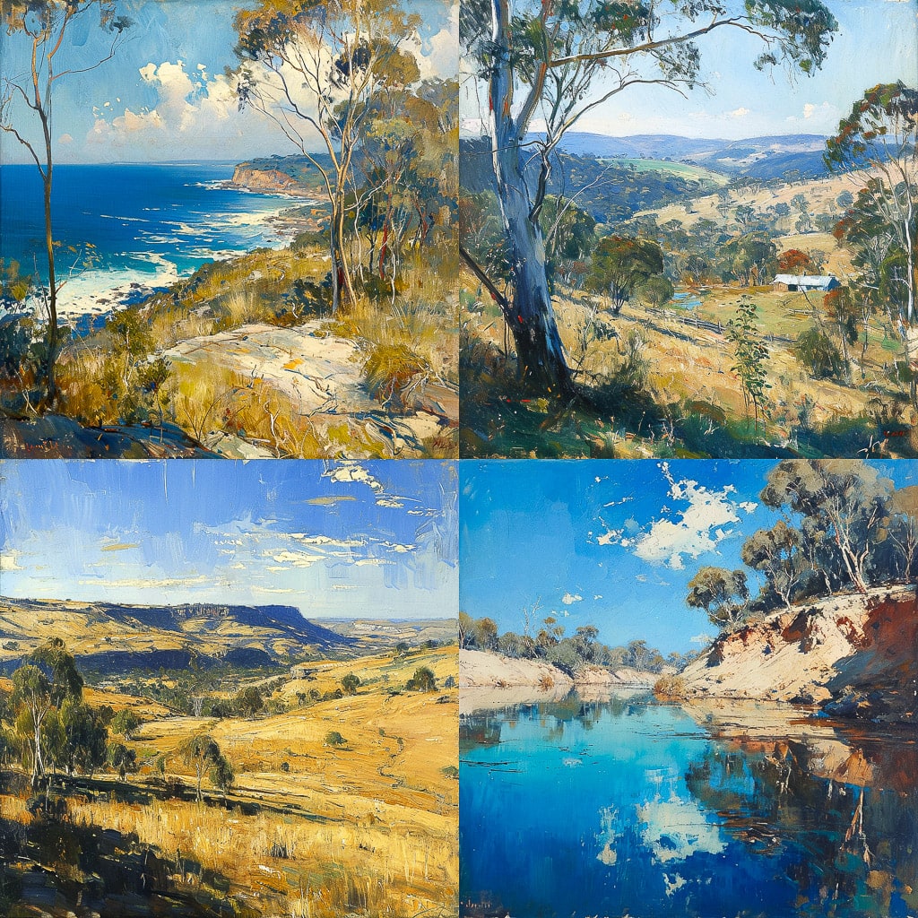 Стиль - Arthur Streeton