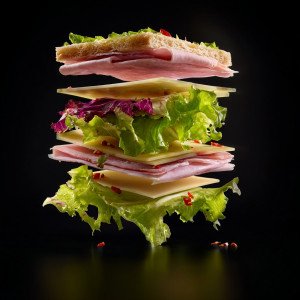 Парящий сэндвич