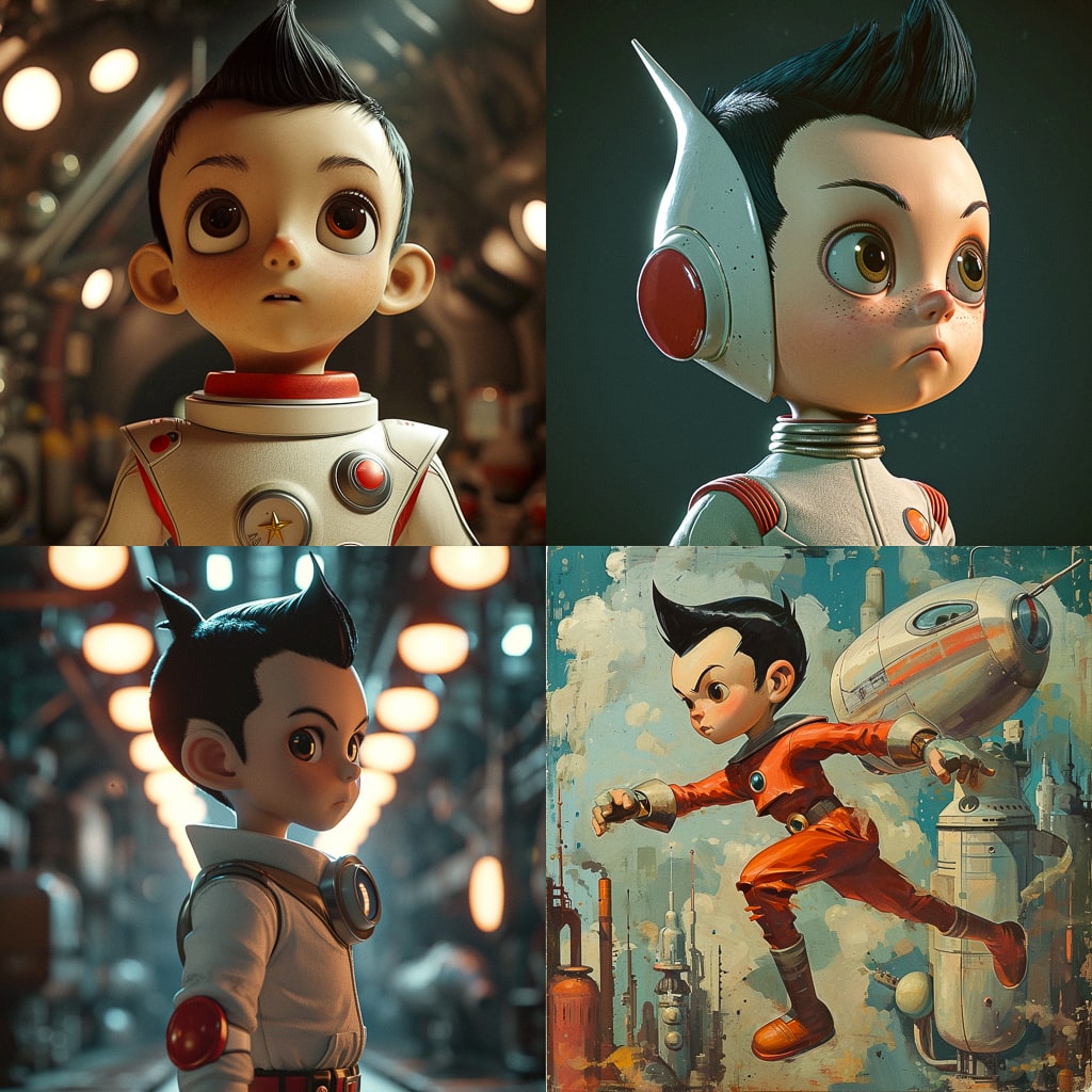 Стиль - Astro Boy