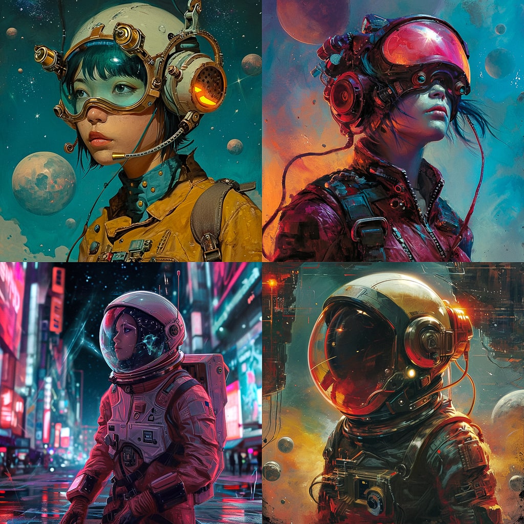 Стиль - Astropunk