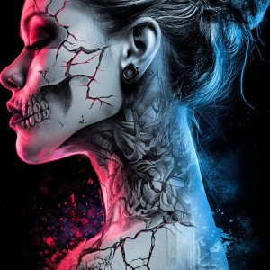 Хоррор-арт для тату