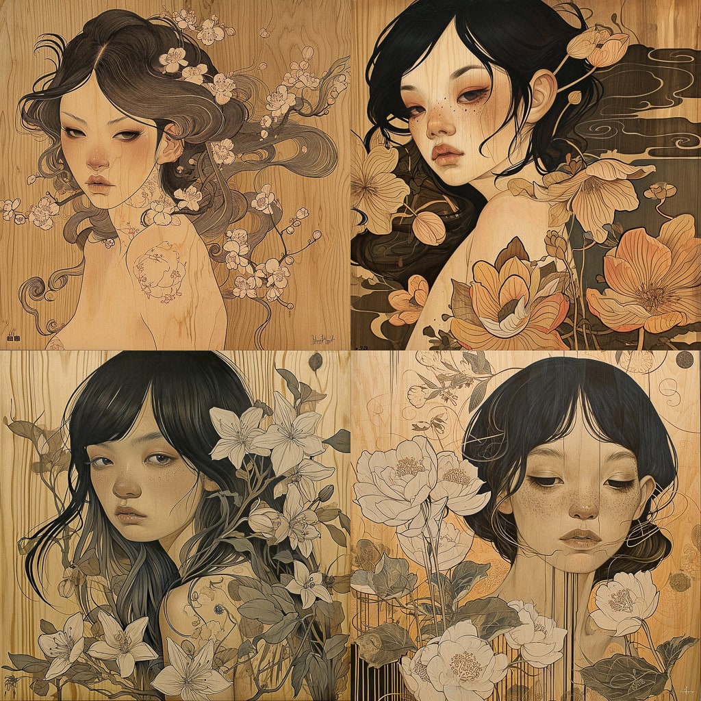 Стиль - Audrey Kawasaki
