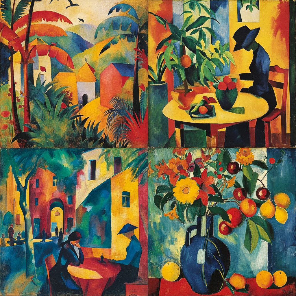 Стиль - August Macke