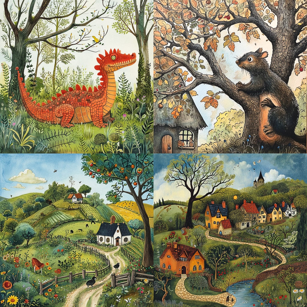 Стиль - Axel Scheffler