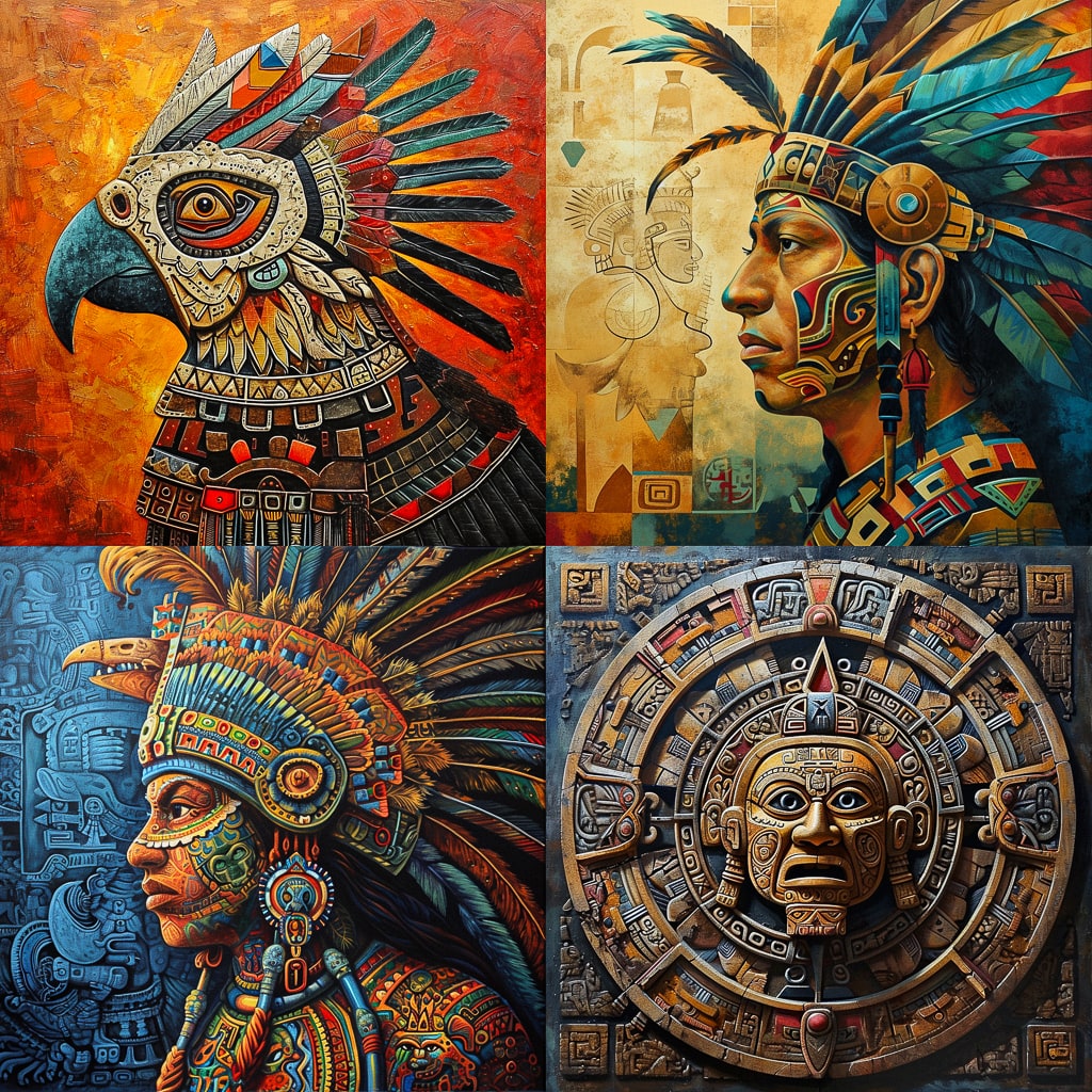 Стиль - Aztec art