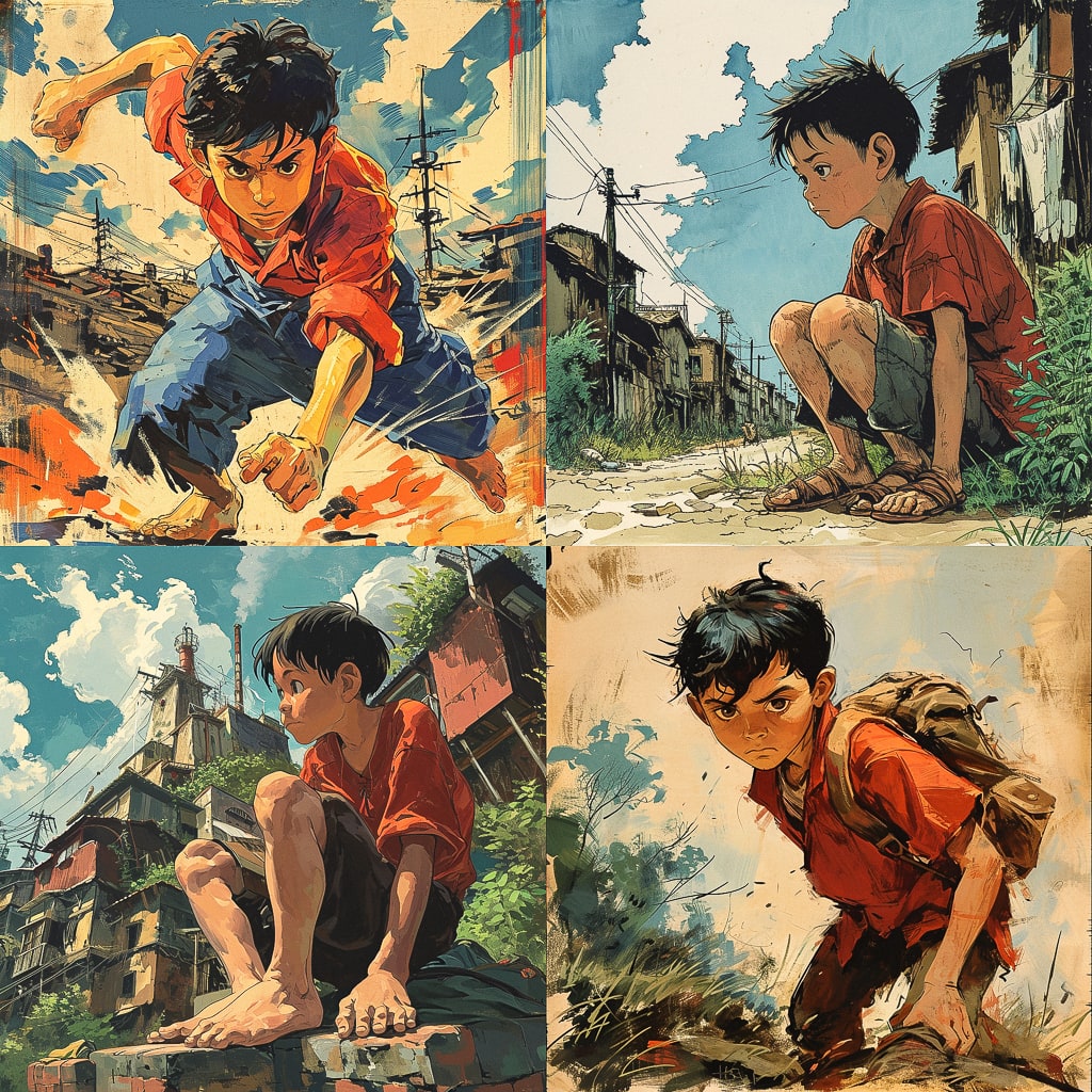 Стиль - Barefoot Gen