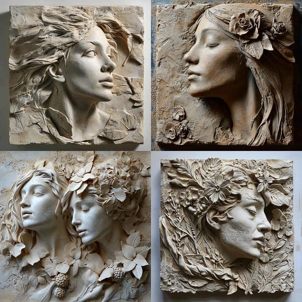 Стиль - Bas-relief