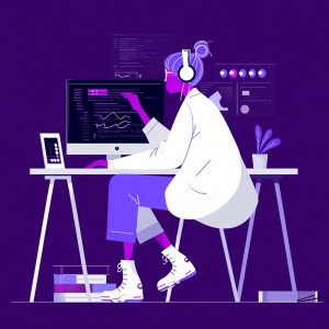 Векторная иллюстрация в плоском стиле