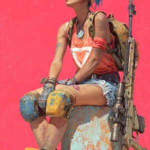 Женщина с винтовкой