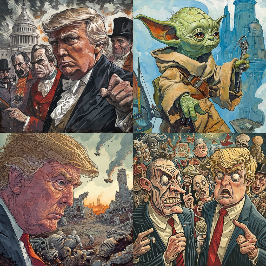 Стиль - Ben Garrison