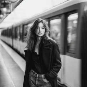 Портрет в метро