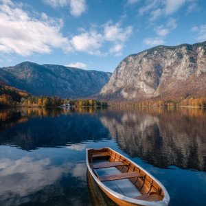 Горное озеро Бохинь