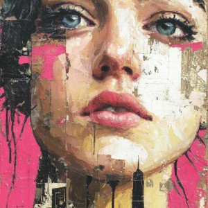 Гранж-портрет