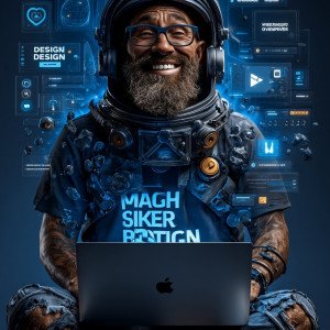 Космический бренд-дизайн