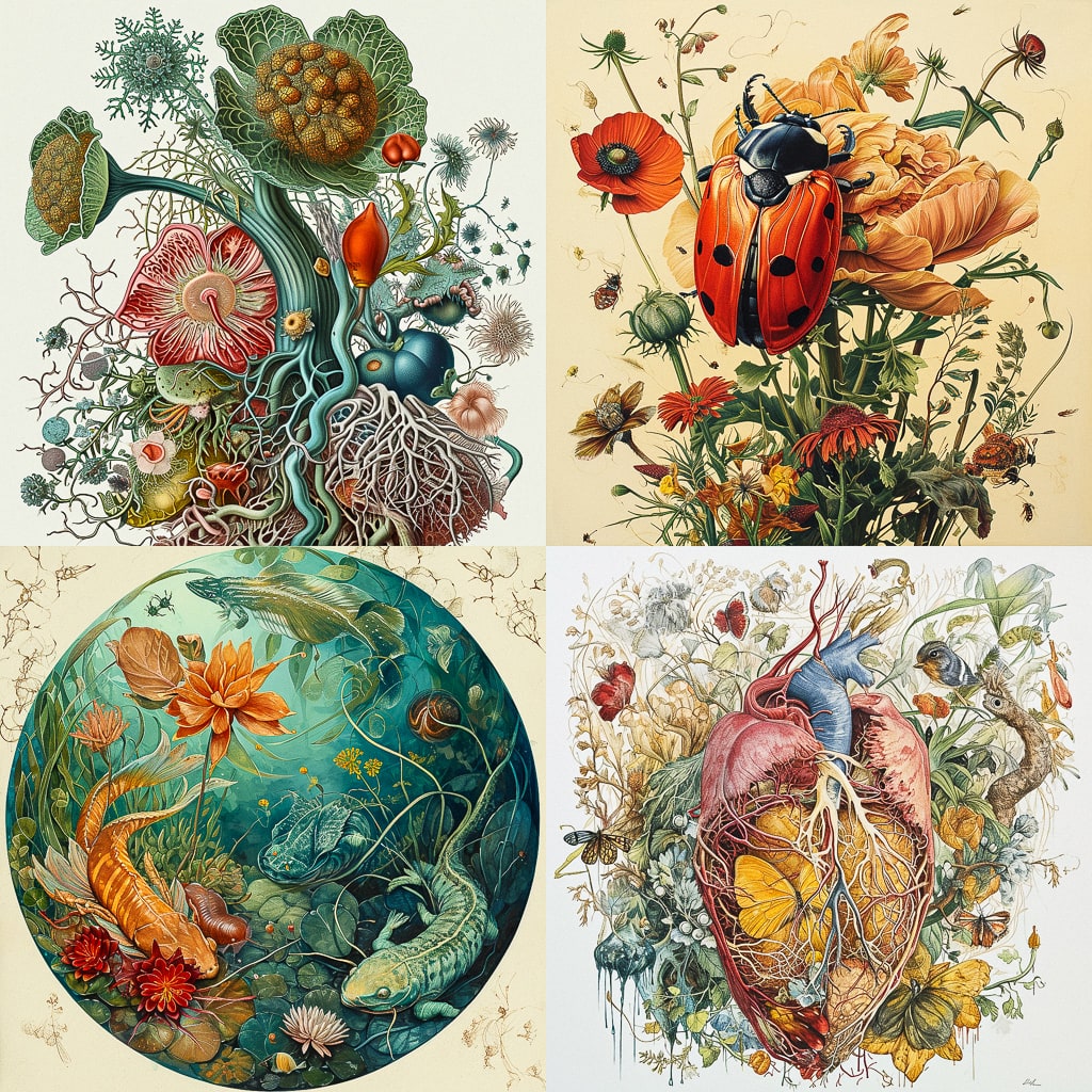 Стиль - Biological illustration